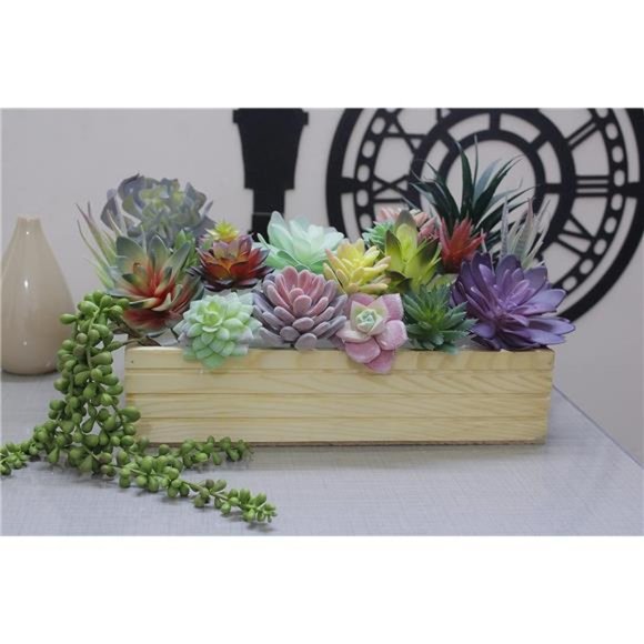 Fake Succulents Unpotted - 20 Pack - Realistic Succulent Plants Artificial Faux - Picture 5 of 6